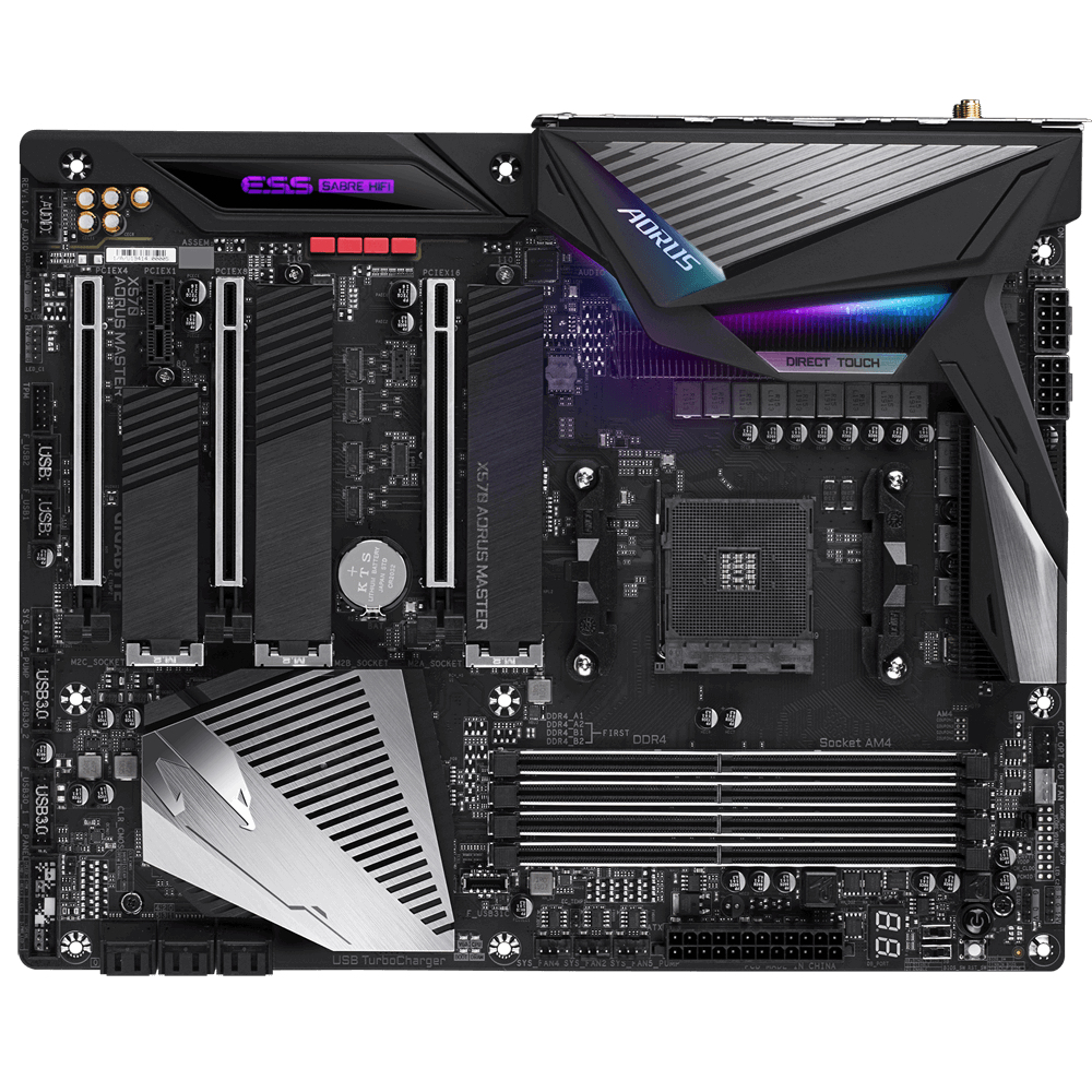 GIGABYTE X570 AORUS MASTER (rev. 1.0) – image 1