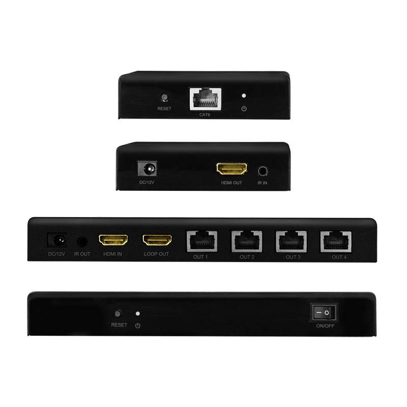 LogiLink HD0031 AV extender AV transmitter & receiver Black – image 4
