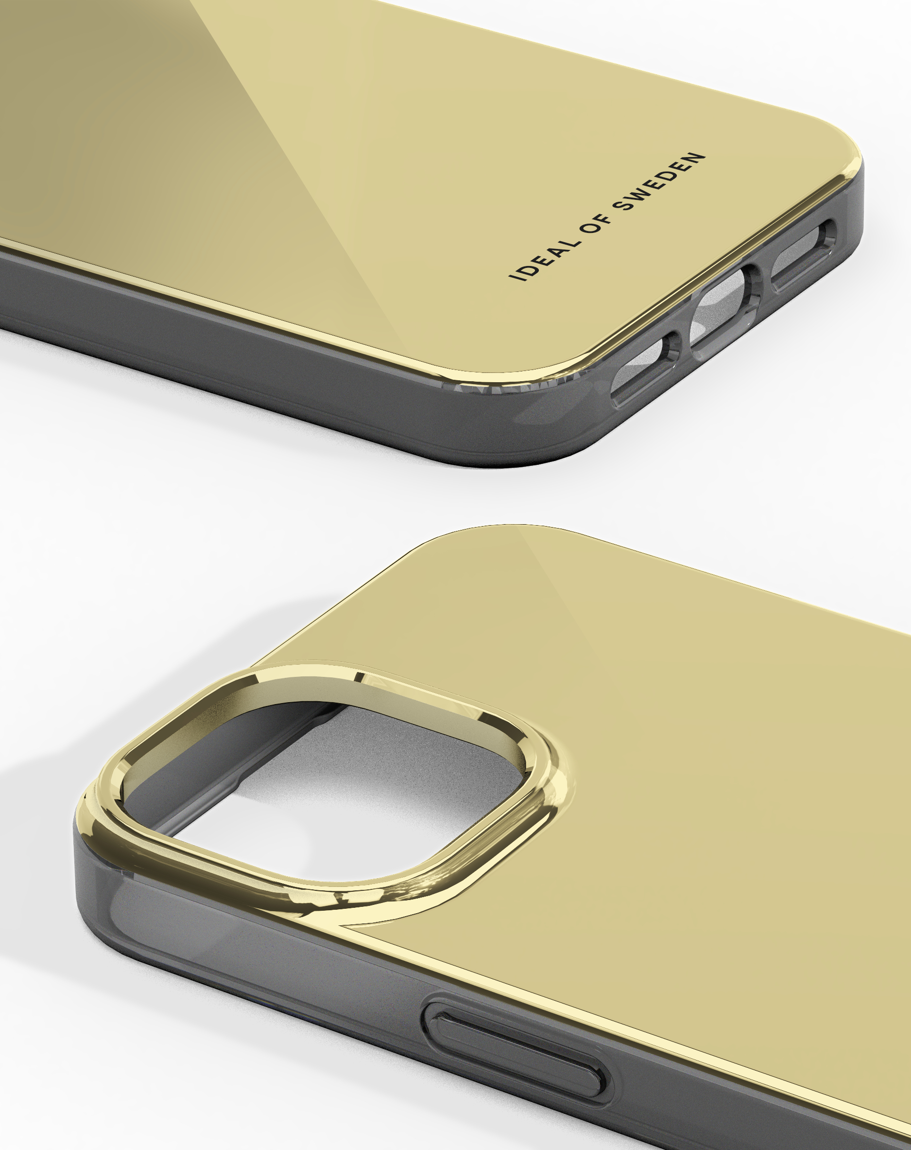 iDeal of Sweden Mirror Case iPhone 13 / 14 Mirror Gold – image 2