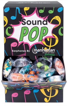 Manhattan 178822 headphones/headset Wired In-ear Music Multicolour – image 2