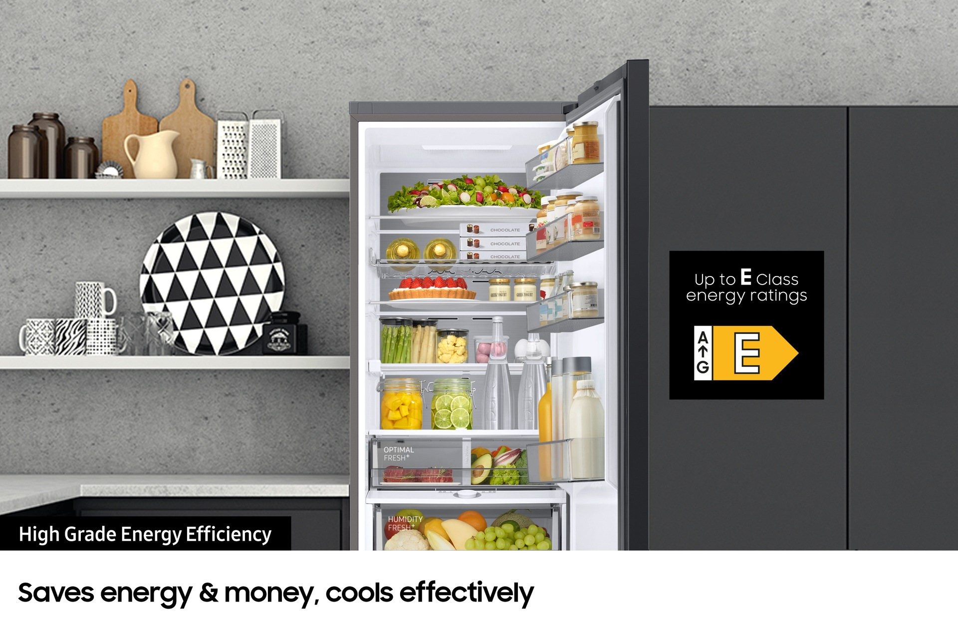 Samsung Bespoke Classic SpaceMax™ Fridge Freezer RB34A6B0EAP – image 9
