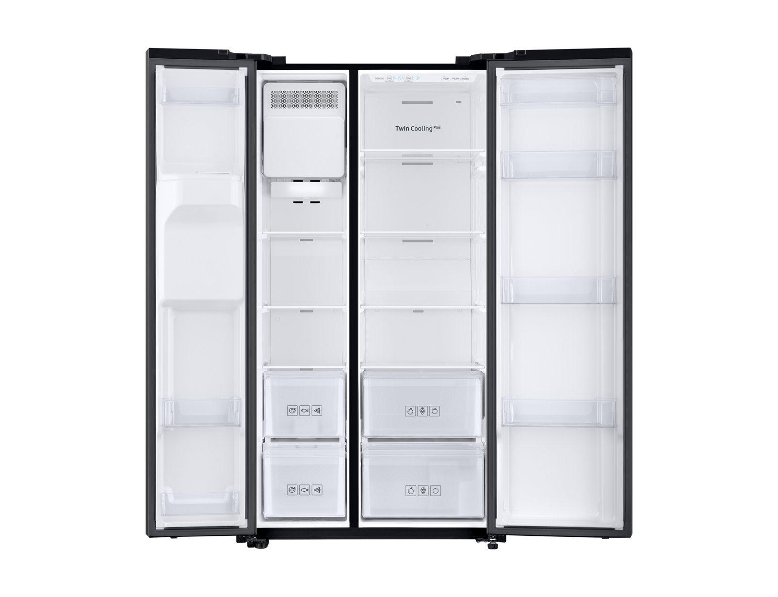 Samsung RS67N8211B1/WS side-by-side refrigerator Freestanding – image 4