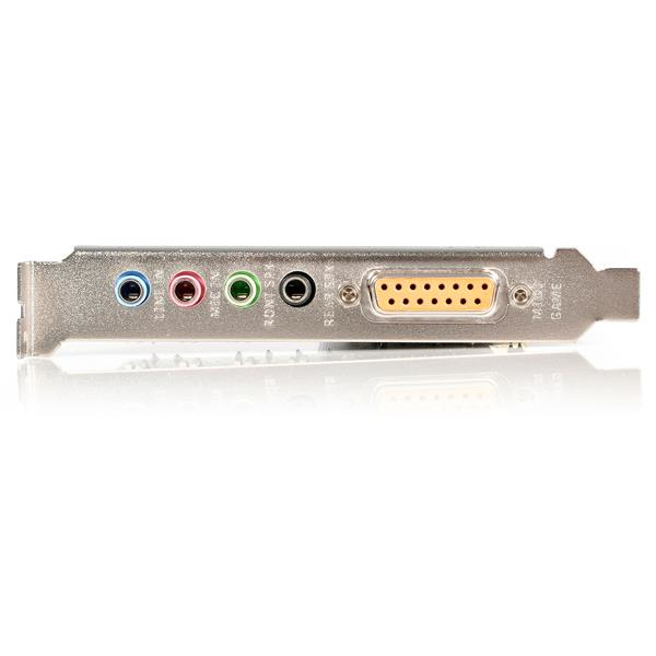 StarTech.com 4 Channel PCI Sound Card with AC97 3D Audio Effects – image 3