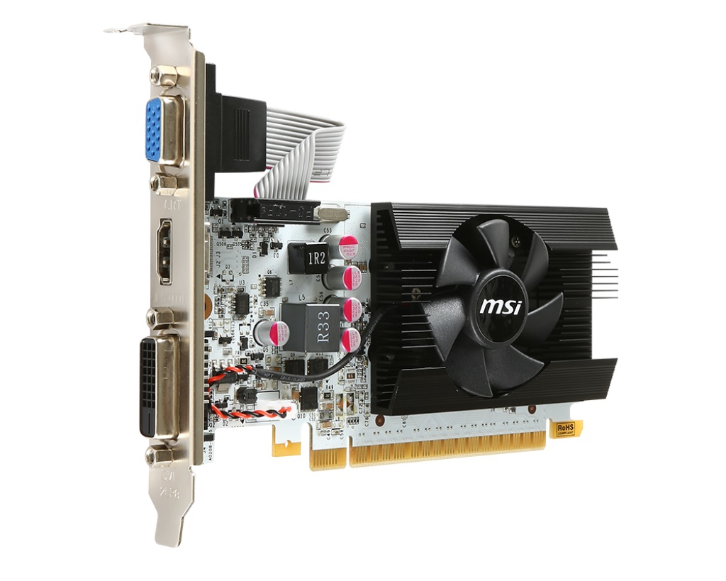 MSI N730K-1GD5LP/OCV1 graphics card NVIDIA GeForce GT 730 – image 2