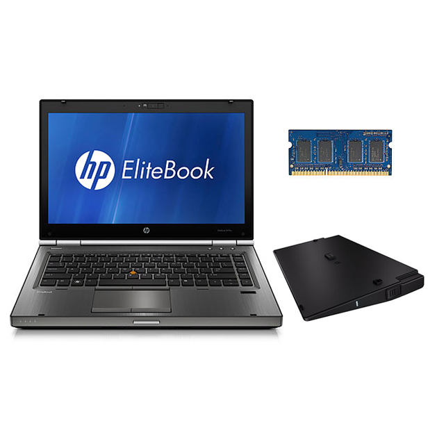 HP 8470w + H2P64ET + QK640ET