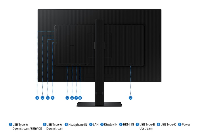Samsung LS27D804UEUXXE computer monitor 68.6 cm (27″) 3840 x 2160 pixels 4K Ultra HD Black image 17