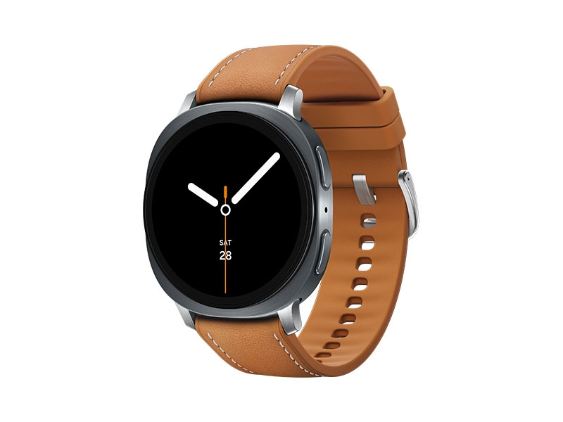 Samsung Galaxy Watch 8, LTE + Bluetooth, 44mm, Sport Band, Graphite, S/M + Hybrid Band, Camel – image 1