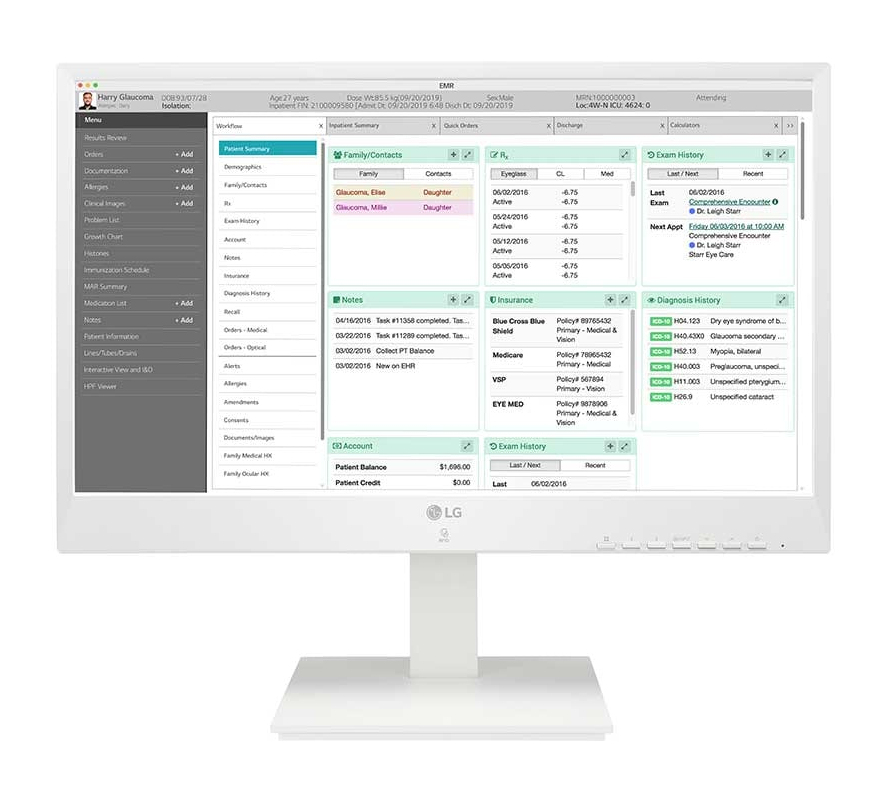 LG 24CN670NK6N All-in-One PC/workstation Intel® Celeron® J4105