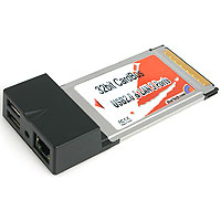 StarTech.com 10/100 Ethernet + USB 2.0 Slot Saver CardBus Card