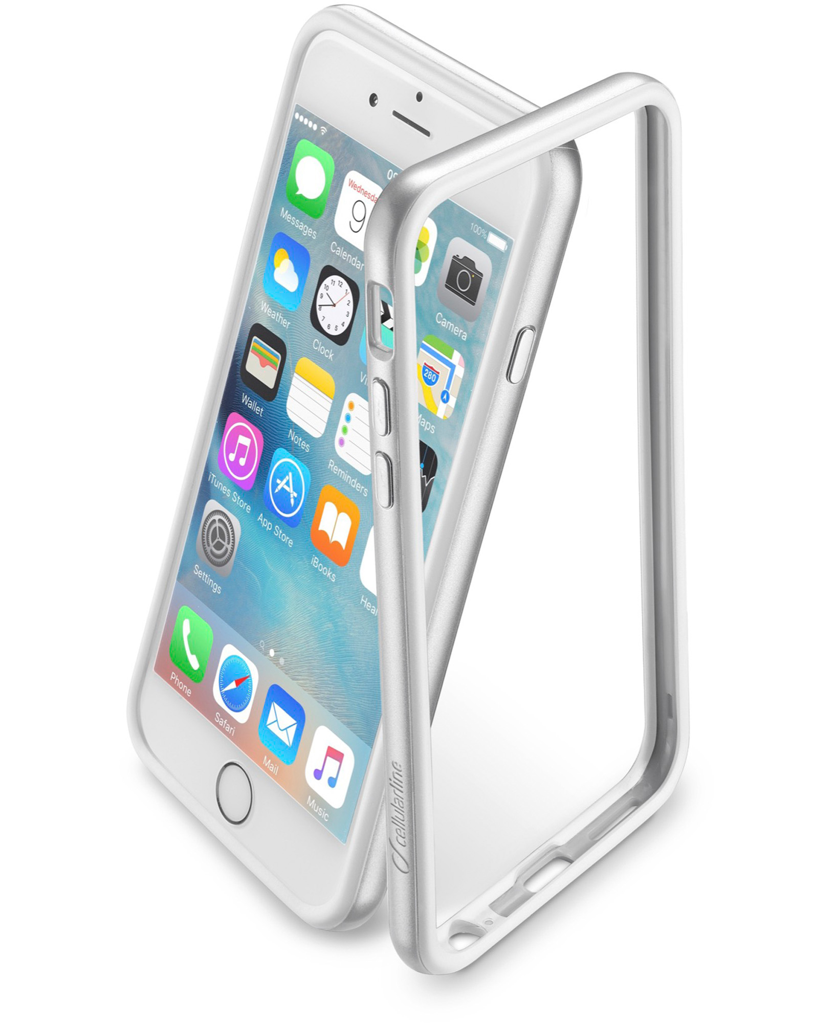 Cellularline Bumper Satin - iPhone 6S/6