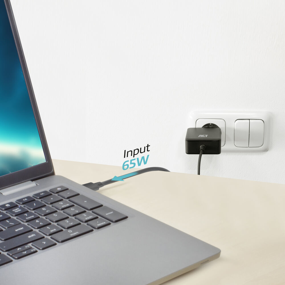 ACT USB-C laptop wall charger – image 7