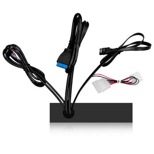 ICY BOX IB-868 card reader USB 3.2 Gen 1 (3.1 Gen 1) Internal Black – image 4