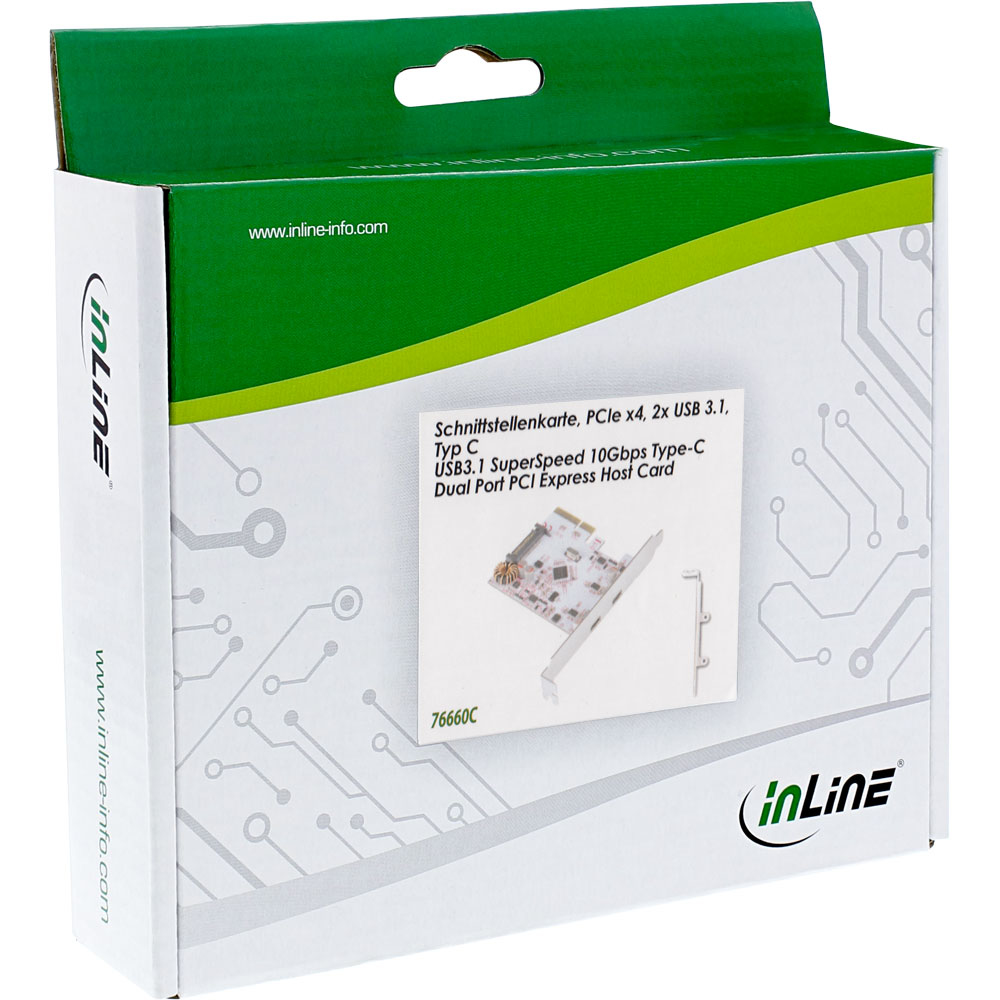 InLine 76660C interface cards/adapter Internal USB 3.2 Gen 1 (3.1 Gen 1) – image 2
