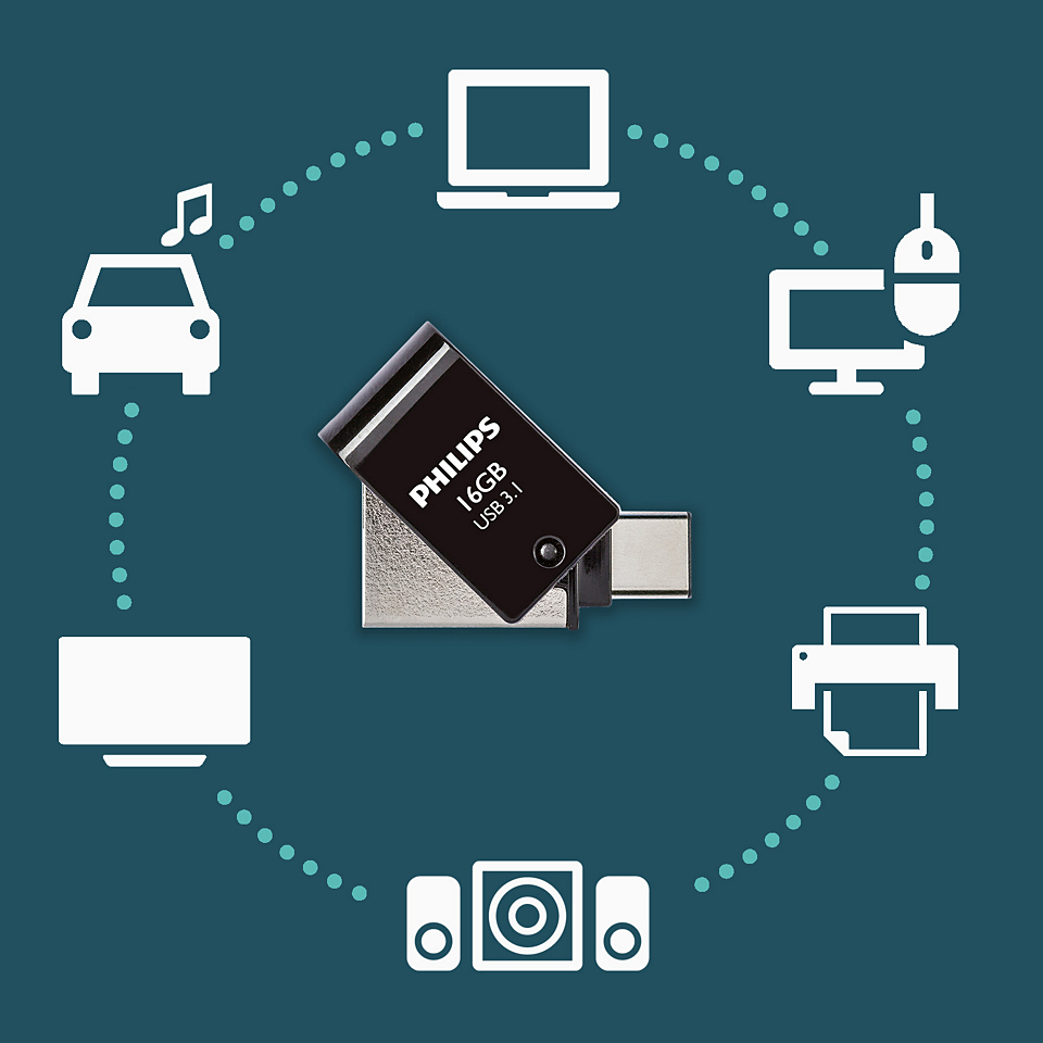 Philips FM16DC152B/00 USB flash drive – image 3