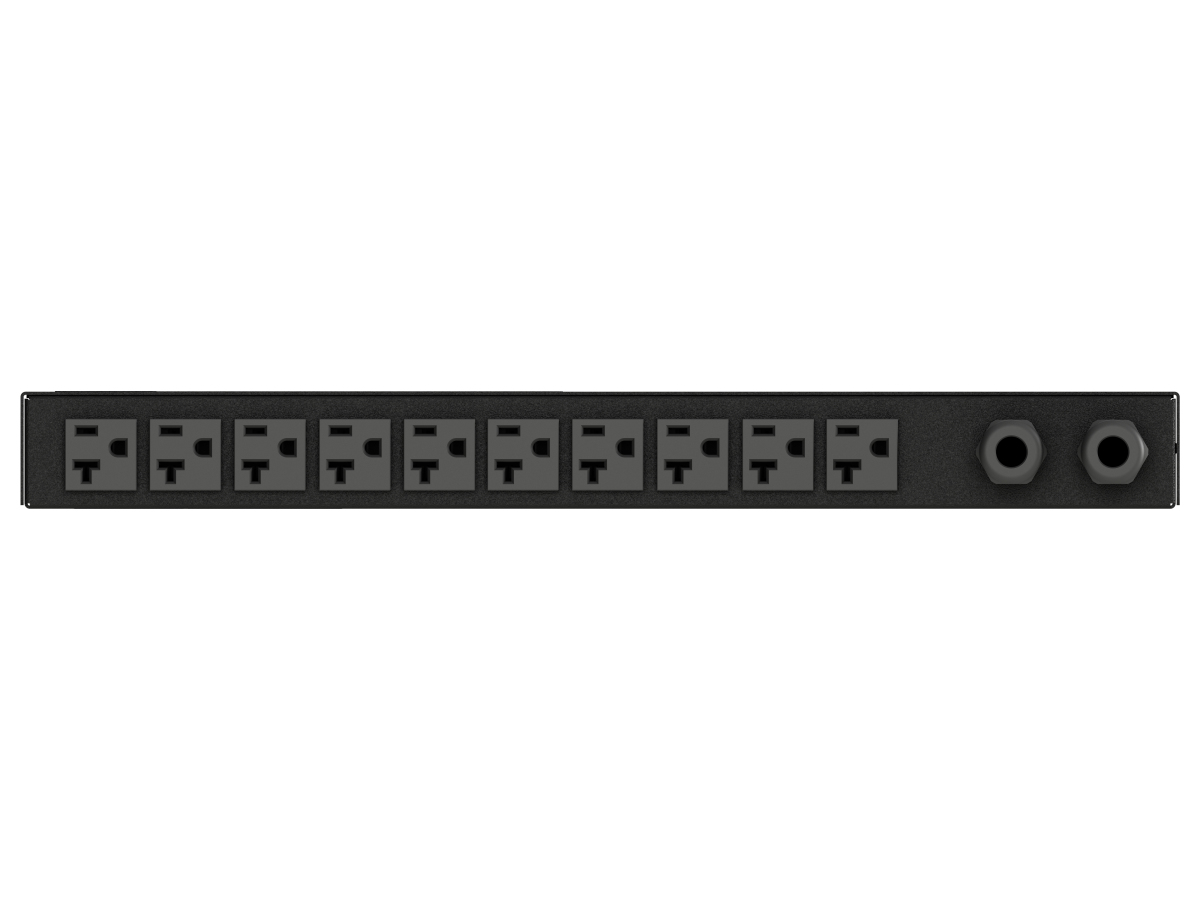 Vertiv Geist AN03E1R0-10S203-2ST5ST5A011-D power distribution unit (PDU) 10 AC outlet(s) 0U Black – image 2