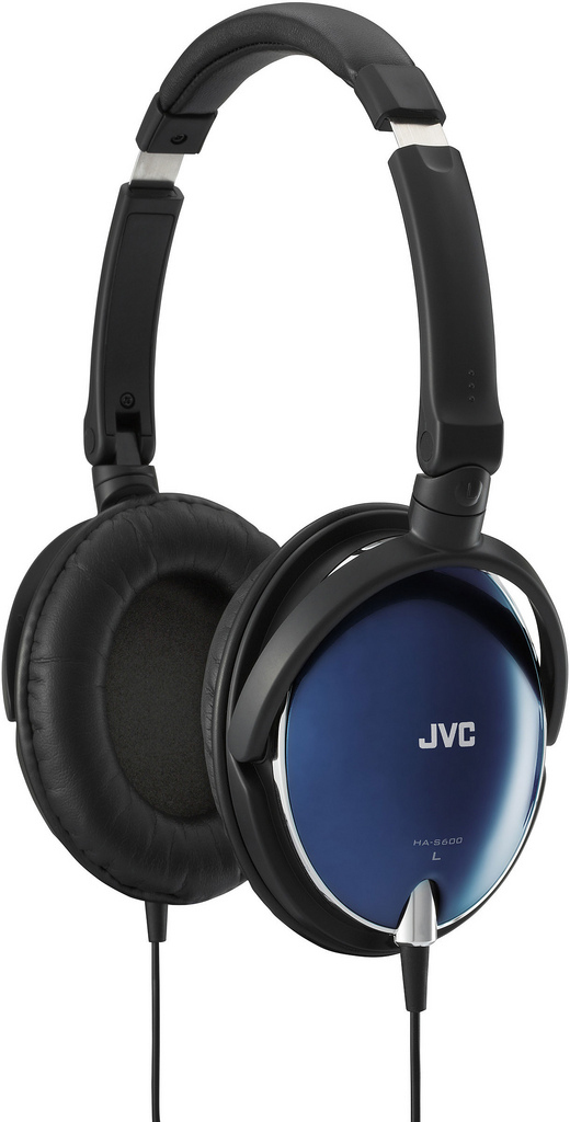 JVC HA-S600A headphones/headset Wired Blue