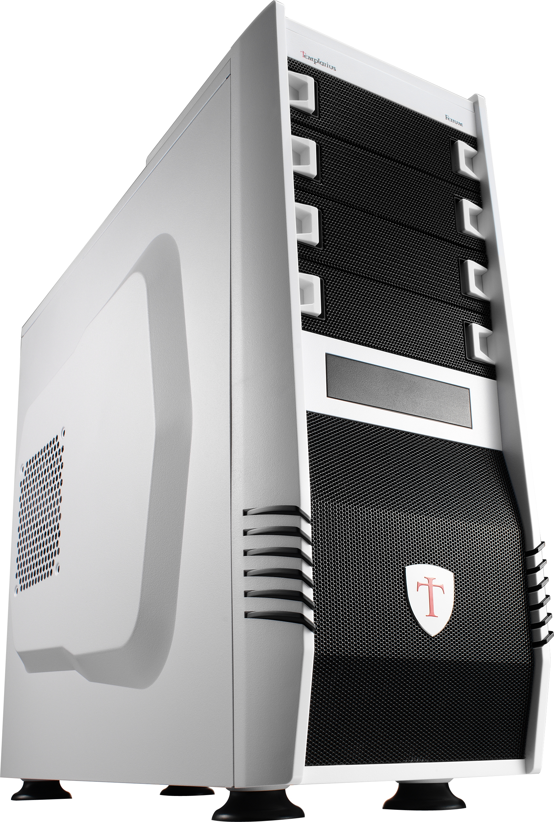 Aerocool Ferrum Midi Tower Black, White