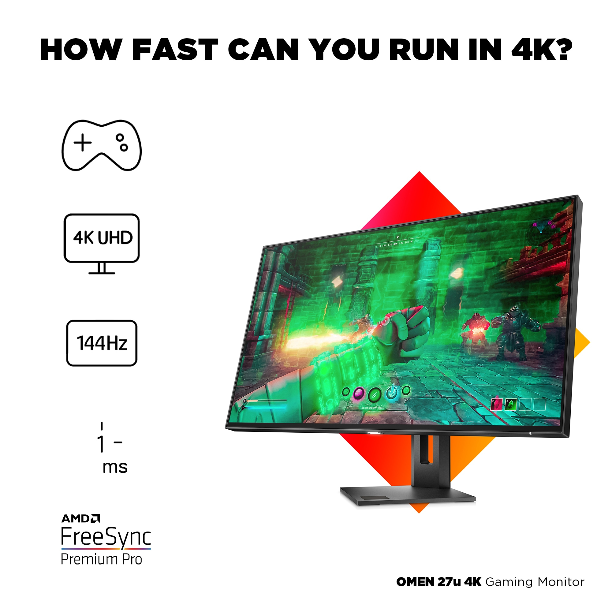 HP OMEN 27u computer monitor – image 8