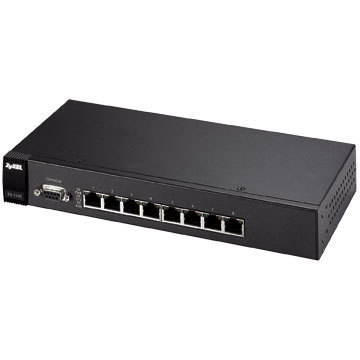 Zyxel ES2108 network switch Unmanaged L2 Black – image 1