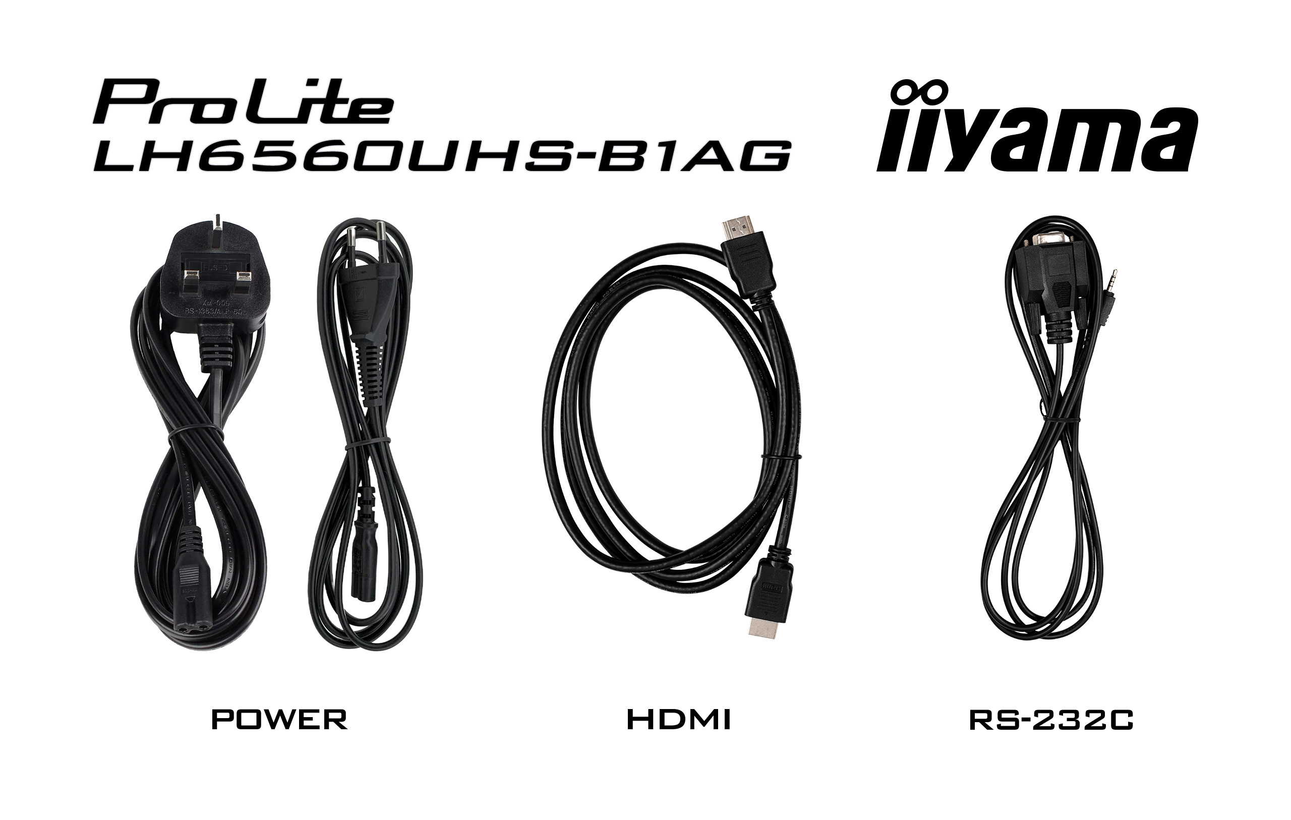 Écran LCD LED 65 IIYAMA ProLite LH6560UHS B1AG 4K UHD Lecteur multimédia SoC Noir — photo 15