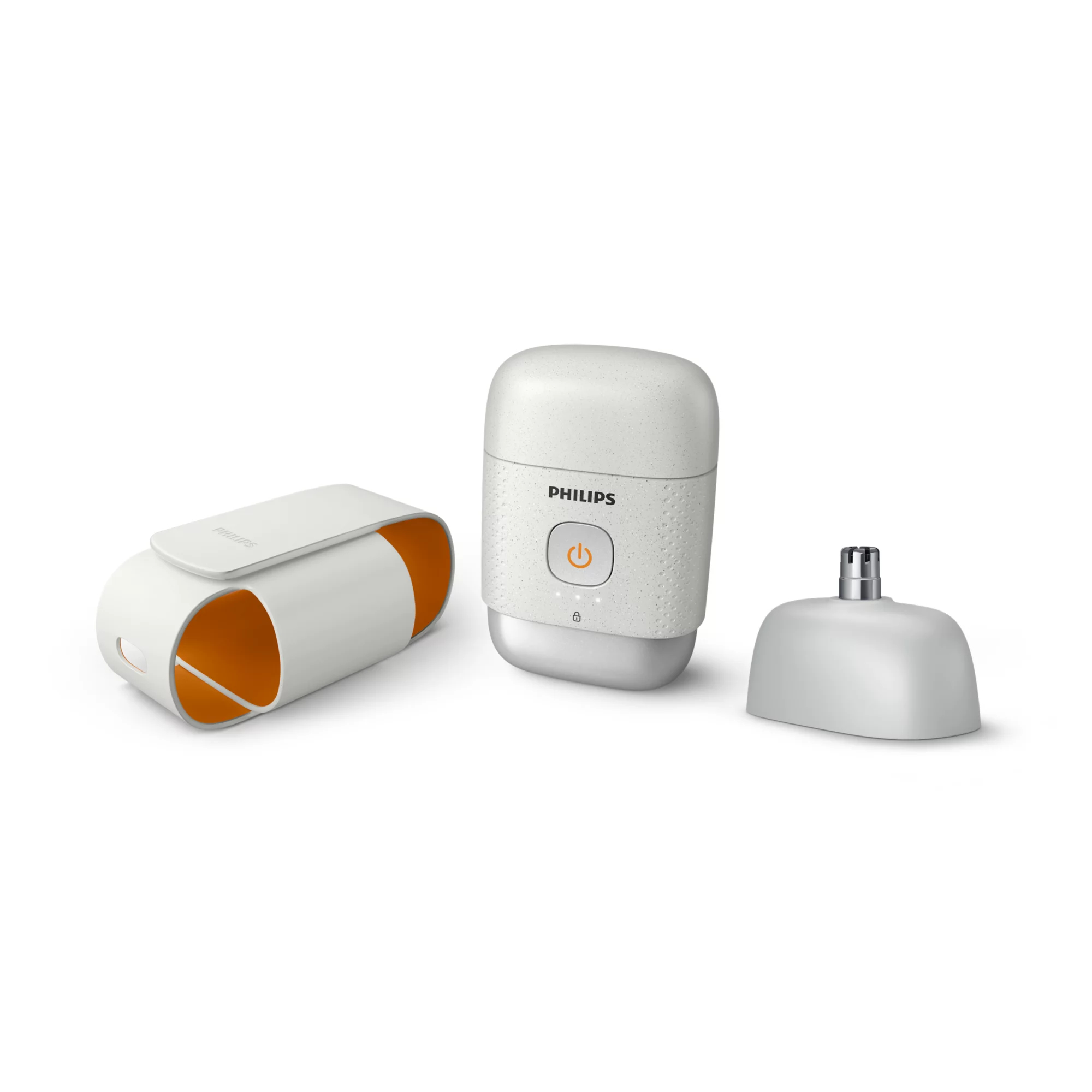 Philips 500 series PQ663/02 men's shaver Rotation shaver Trimmer Orange, Silver