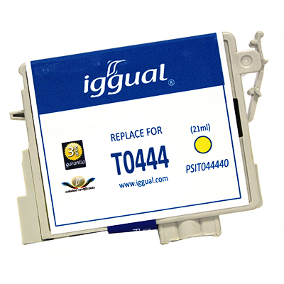 iggual PSIT044440 ink cartridge High (XL) Yield Yellow – image 2