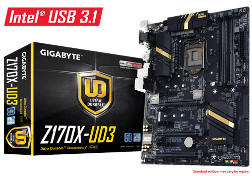GIGABYTE GA-Z170X-UD3 motherboard Intel® Z170 LGA 1151 (Socket H4) ATX – image 5