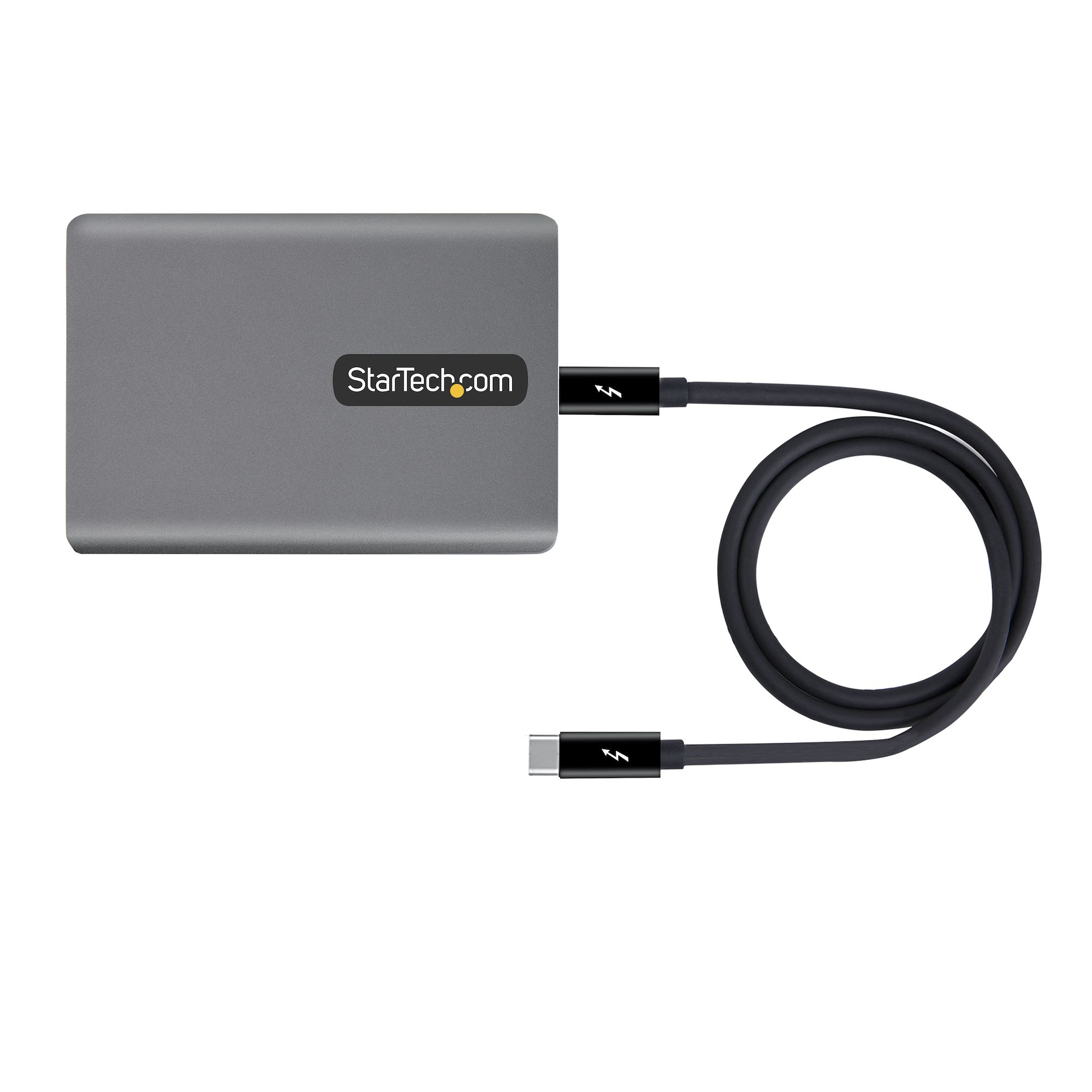 StarTech.com Thunderbolt 3 to Ethernet Adapter, 10GbE - Multi-Gigabit, Thunderbolt 3 to RJ45 Network Adapter - 10GBASE-T/5-2.5GBASE-T NIC – image 5