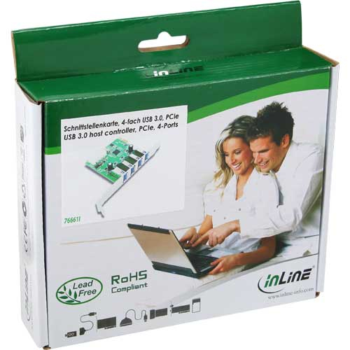 InLine 76661I interface cards/adapter Internal USB 3.2 Gen 1 (3.1 Gen 1) – image 2