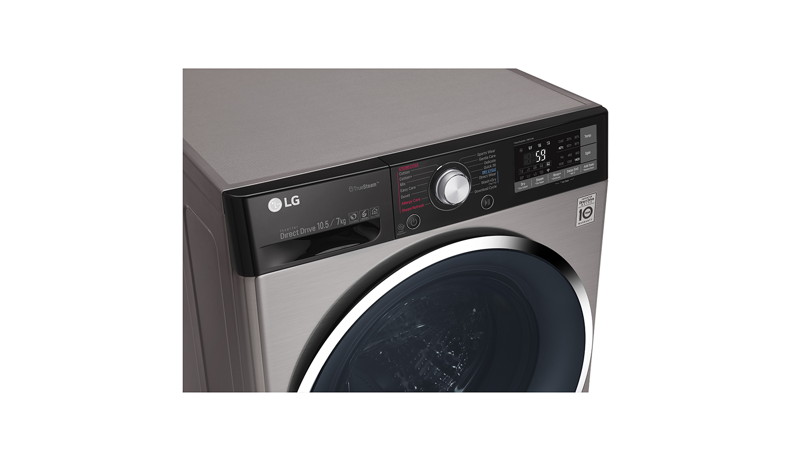 LG F4J9JHP2T washer dryer Freestanding Front-load Brown – image 8
