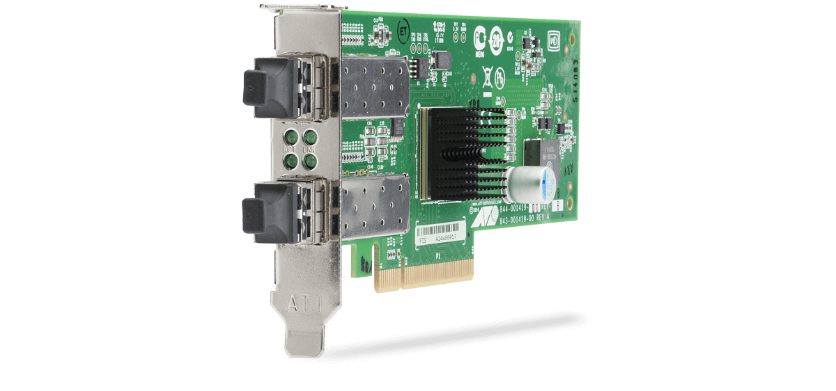 Allied Telesis AT-ANC10S/2+SP10SR-001 network card Internal Fiber 10000 Mbit/s