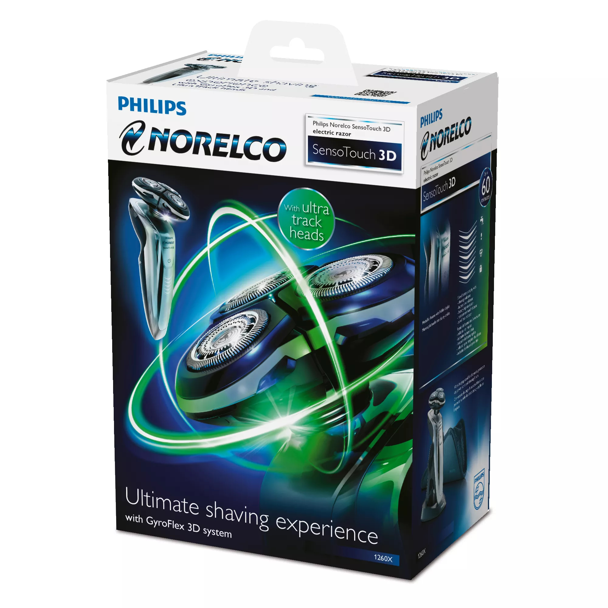 Philips Norelco SensoTouch 3D wet and dry electric razor 1260X/40 – image 2