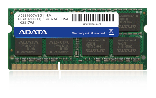 ADATA AD3S1600C4G11-RM memory module