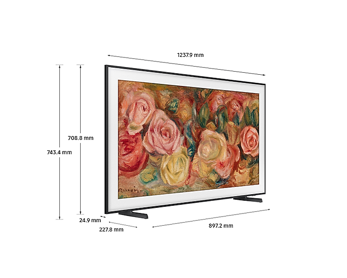 Samsung The Frame 55" QLED 4K Smart TV (2024) and S50B S-Series Lifestyle Soundbar – image 2
