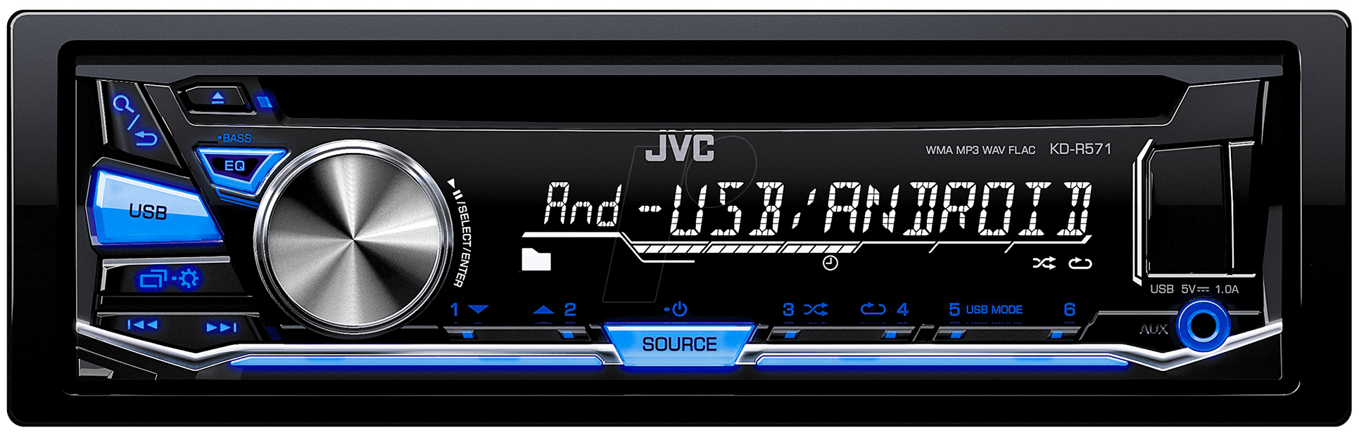 JVC KD-R571 Black