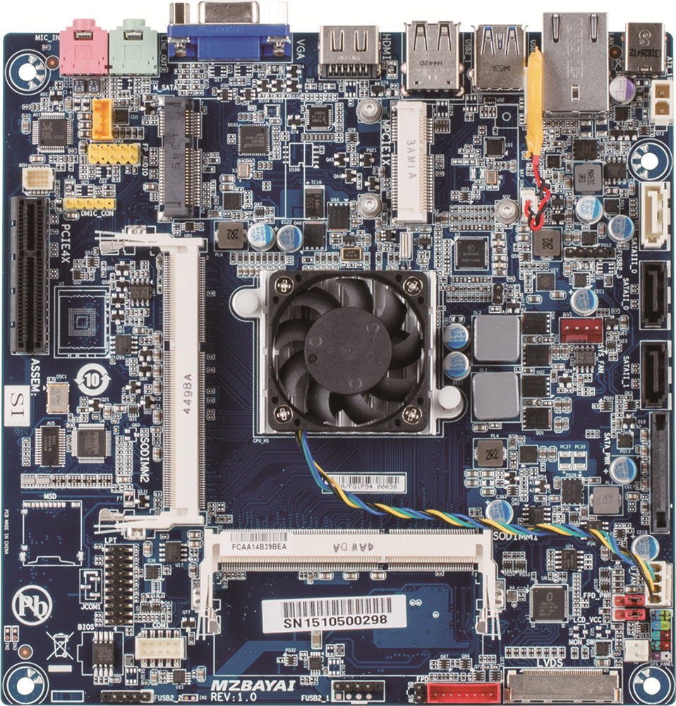 GIGABYTE MZBAYAI BGA 1170 Thin Mini ITX – image 2