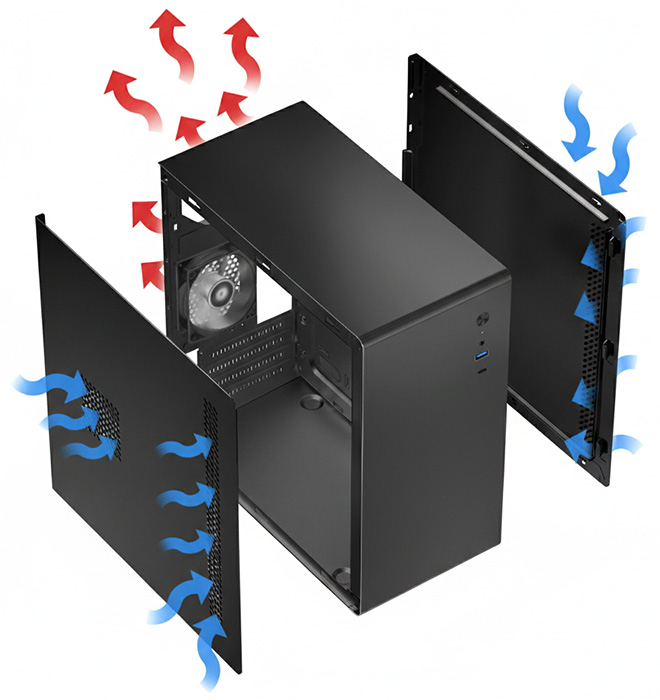 CoolBox COO-PCM640C-1 computer case – image 8