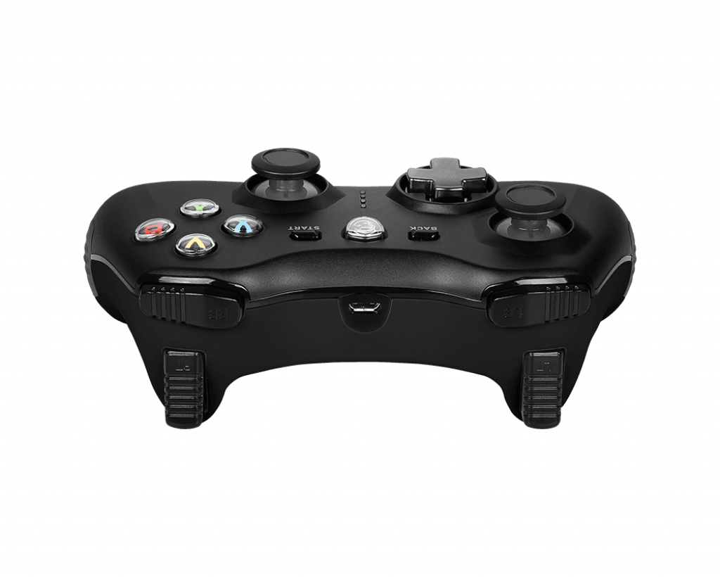 MSI FORCE GC30 V2 Wireless Gaming Controller 'PC and Android ready, Upto 8 hours battery usage, adjustable D-Pad cover, Dual vibration motors, Ergonomic design' – image 4