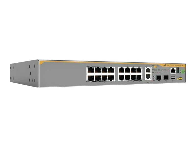 Allied Telesis AT-X330-20GTX-50 commutateur réseau Géré L3 Gigabit Ethernet (10/100/1000) Gris