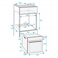 Beko BIC21002M oven – image 2