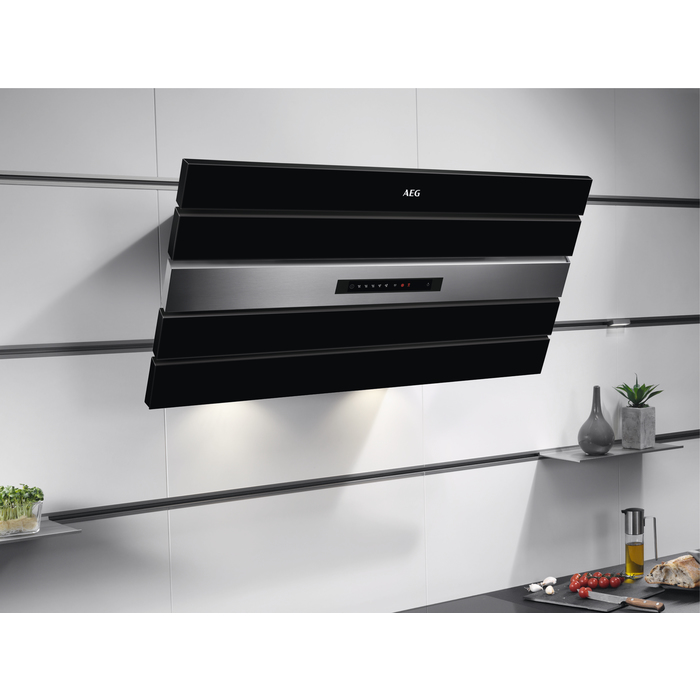 AEG DVK6980DHB Wall-mounted Black 720 m³/h – image 2