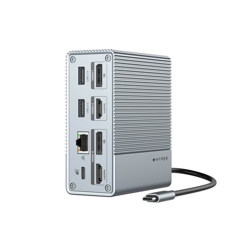 Targus HDG212BP-US laptop dock/port replicator Wired USB 3.2 Gen 1 (3.1 Gen 1) Type-C Grey – image 2