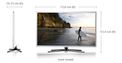 Samsung UE32ES6710S 81.3 cm (32") Full HD Smart TV Wi-Fi White – image 4