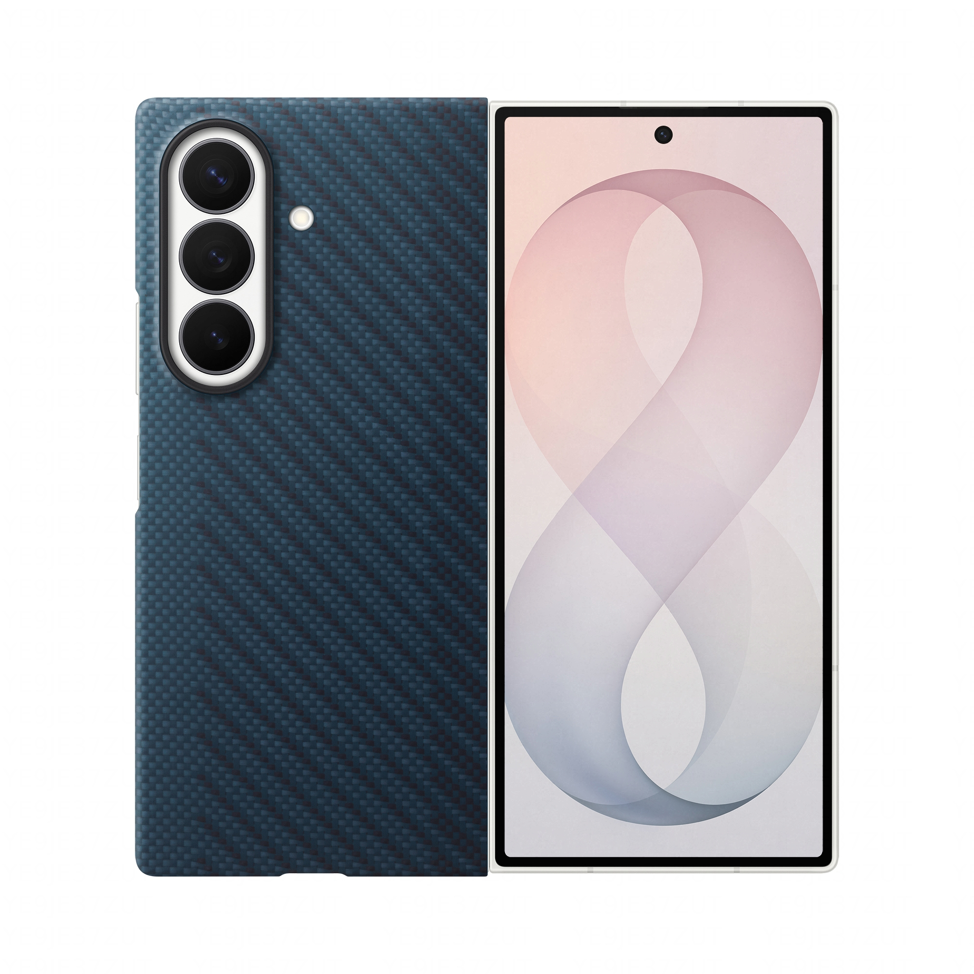Samsung - Carcasa Samsung Carbon Magnet para Galaxy Z Fold8 Ultra.