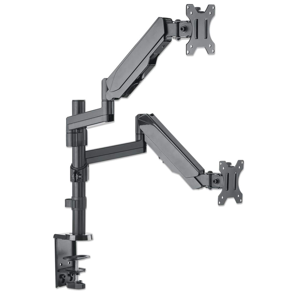 Manhattan Dual Desk Mount for TV & Monitors (Full Motion Gas Spring), For screens – image 2