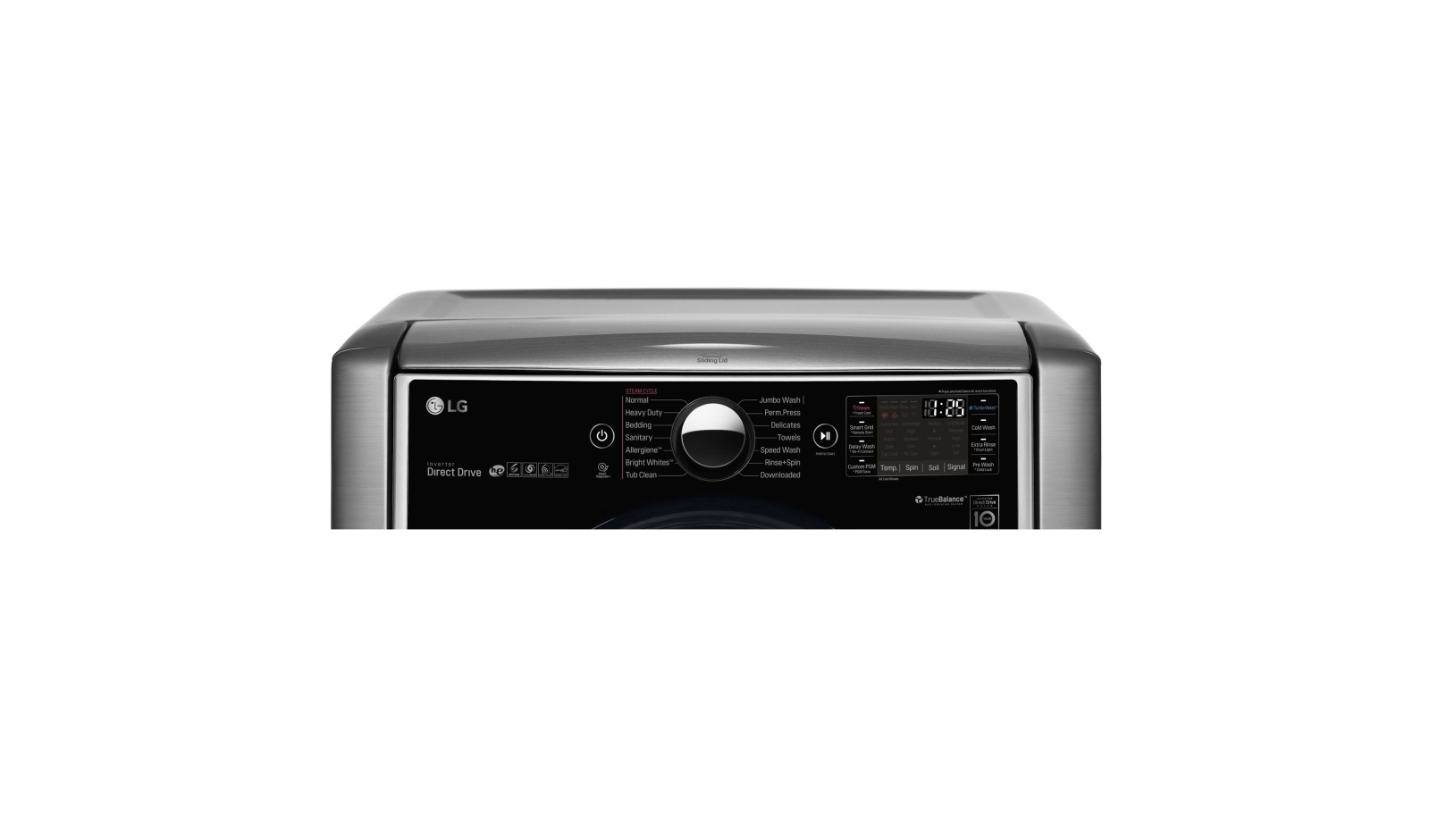 LG WM9000HVA washing machine Front-load 1300 RPM Graphite, Stainless steel – image 3