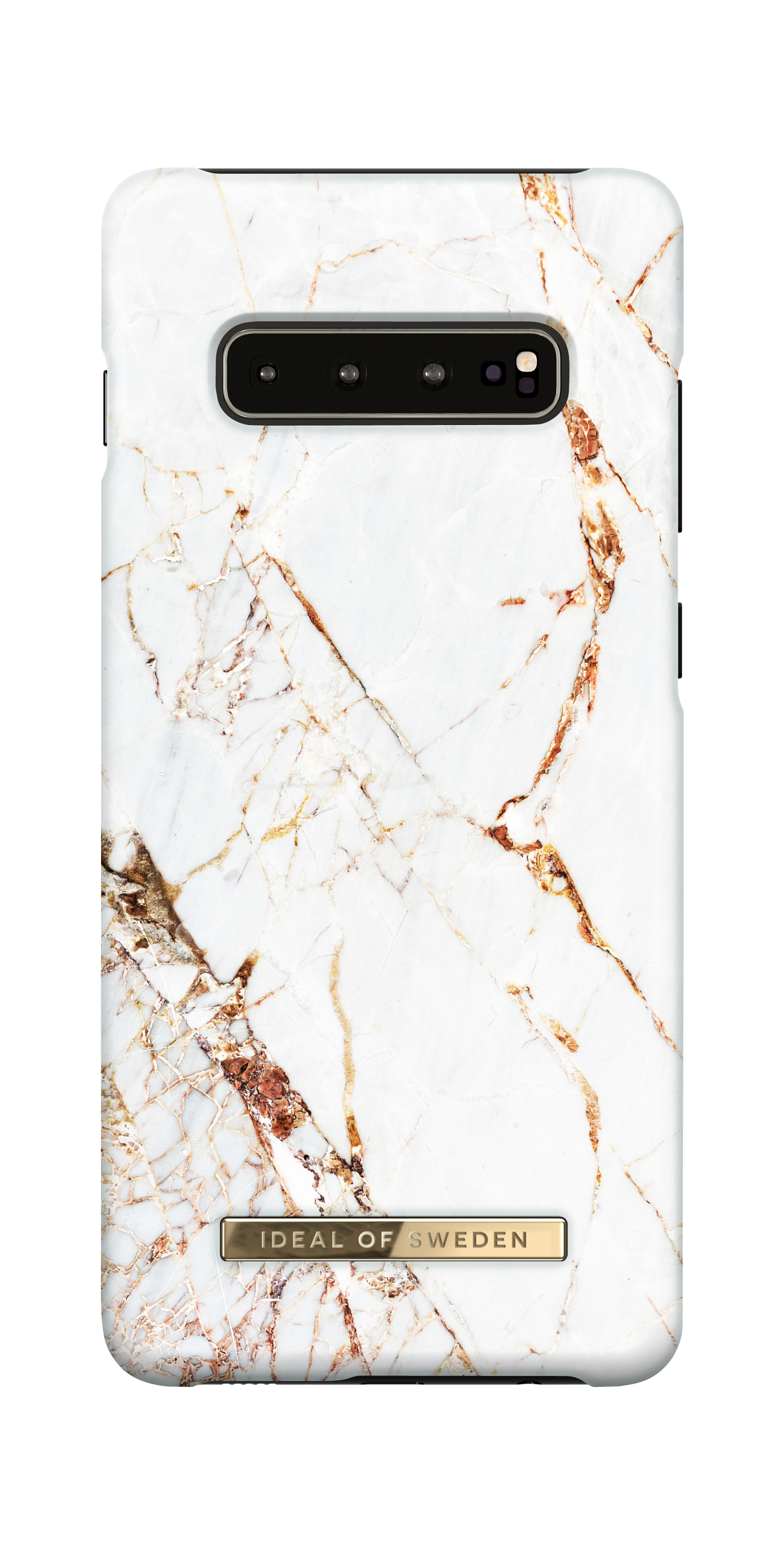 iDeal of Sweden Printed Case Galaxy S10+ Carrara Gold – image 3