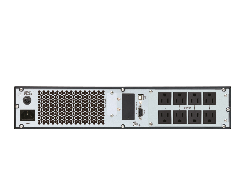 CDP UPO11-1RTi 1000VA/900W PF 0.9 Online UPS 2U 19' RT, LCD 220 Vac – image 2