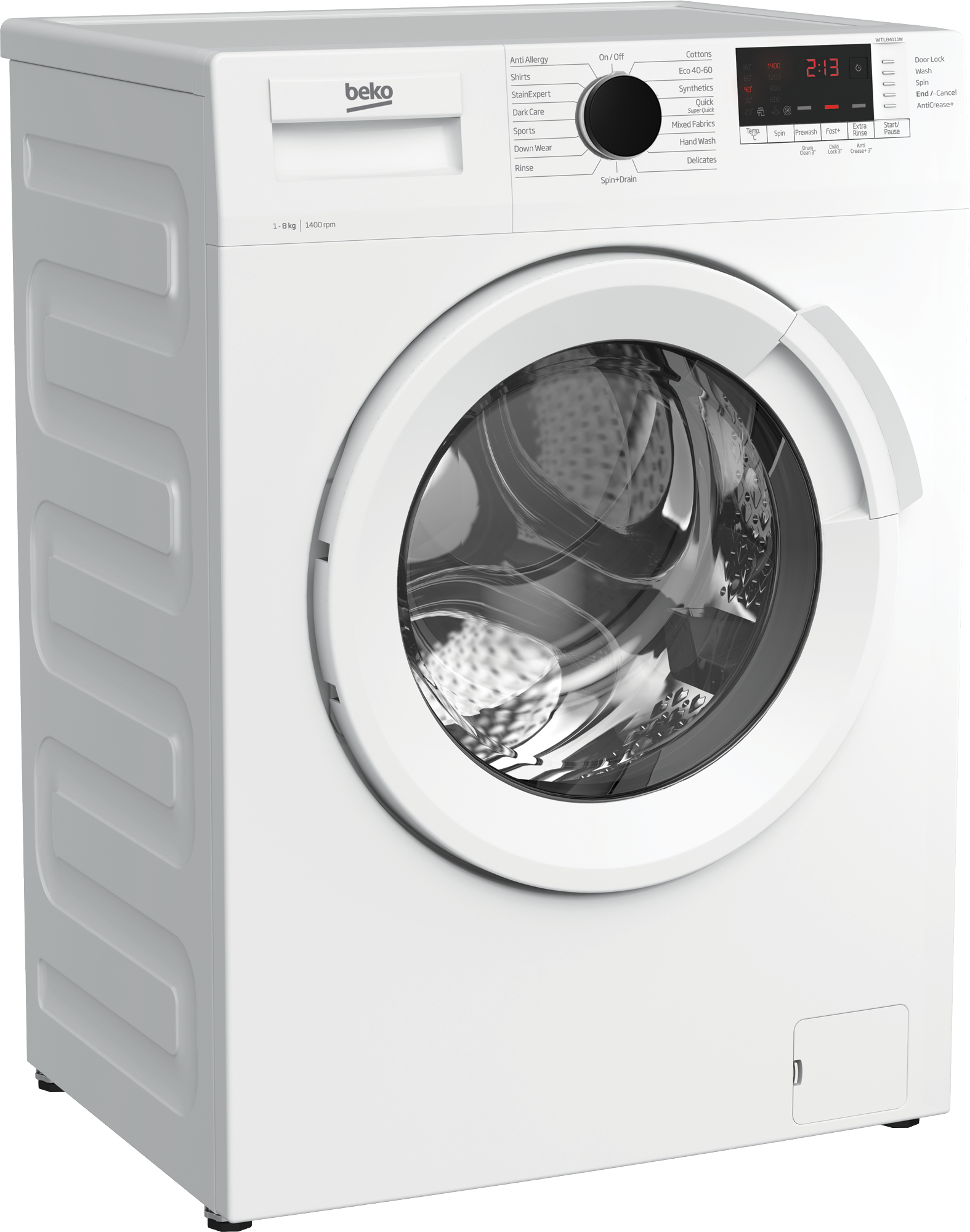 Beko WTL84111W Freestanding – image 2