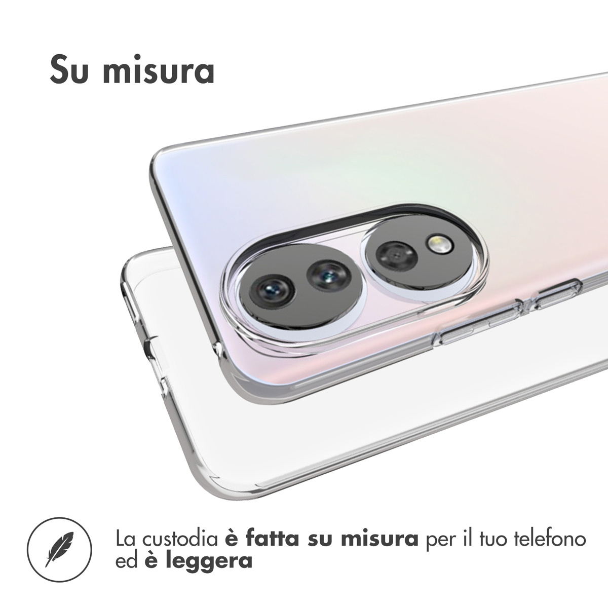Accezz SH00064435 mobile phone case Transparent – image 3